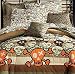 Halloween Skulls and Crossbones - 5pc BED IN A BAG - Full Size