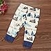 AMA(TM) 3PCS Baby Boys Girls T-shirt Tops +Print Pants +Hat Outfits Clothes Set