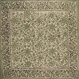 Daisy Chain Block Print Napkin Table Linen Cotton