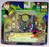 Ben 10 Alien Creation Chamber Mini Figure 2Pack Upchuck and Gorvan
