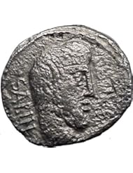 Roman Republic Titurius,Sabinus King Tatius Ancient Silver Coin Very rare i33544