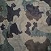 HUE21 Camouflage Infinity Scarf Green and Lime Color