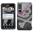 Skull Diamante Protector Faceplate Cover For MOTOROLA XT862(Droid 3)