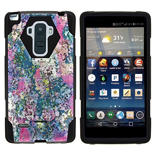 G Stylo Phone Case, Dual Layer Shell SHOCK Impact Kickstand Case with Unique Graphic Images for LG G Stylo LS770, H631, MS631, LG G4 Stylus by MINITURTLE - Ice Cream Delights