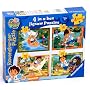 Go Diego Go - 4 in a Box Jigsaw Puzzles