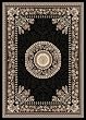 Traditional Area Rug, Home Dynamix Optimum 2'x7' Black