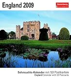 England. Sehnsuchtskalender 2009: Sehnsuchts-Kalender. 53 heraustrennbare Farbpostkarten