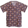 Auburn University Logo AU Tigers Scrubs Top Shirt-Size XXL- 100% Natural Cotton - NOT a CHEAP BLEND - For HIM or HER- GIFT Ideas for Man Men Woman Women Ladies Nurses MOM Mother or DAD Father