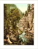 Edmunds Klamm boat station Bohemian Switzerland Bohemia
Austro-Hungary, c. 1890s, (S) Library Image