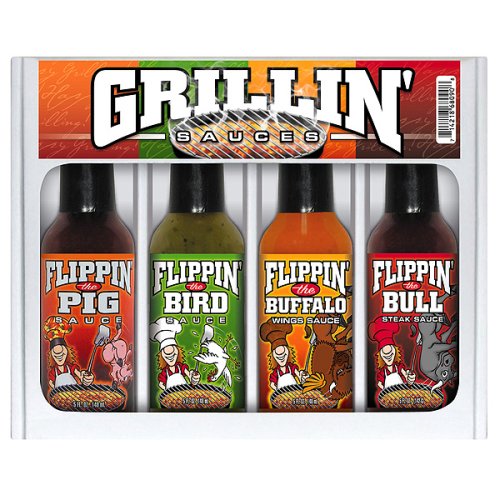 Grilling Sauces Gift Set by Hot Sauce Harrys