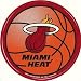 MIAMI HEAT 5 INCH ROUND DECAL.