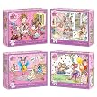 Briarpatch Fancy Nancy Glitter Puzzles Set of 4