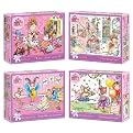 Briarpatch Fancy Nancy Glitter Puzzles Set of 4