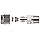 Parker 2MSC2N-316 316 Stainless Steel A-LOK Male Connector 1/8" Compression Fitting 1/8" Male NPT
