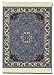 Lextra  (Contemporary Jaipur), MouseRug , blues, ivory and pink, 10.25 x 7.125, one