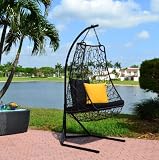 Contemporary outdoor swing chair - Anjuna Model# DL015