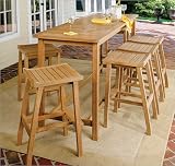 Oxford Garden 204327999/204131399 Dartmoor Bar Table Set