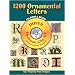 1200 Ornamental Letters (Full-Color Electronic Design) (Dover Electronic Clip Art)