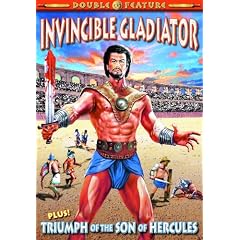 Gladiator Double Feature: Invincible Gladiator (1962)   Triumph of the Son of Hercules (1961) by 
