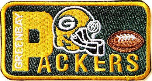 GREEN BAY PACKERS Football NFL Team Logo Sign Symbol Patch Iron on Applique Embroidered Sew Jacket T shirt Gift Costume BY SURAPAN