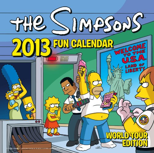 Official The Simpsons 2013 Calendar
