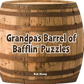 Spinner Books for Adults Grandpa's Barrel of Bafflin' Puzzlers Armchair Puzzlers