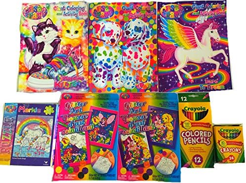 Lisa Frank Jumbo Gift Bundle of 8 Pieces