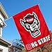 North Carolina State Wolfpack House Flag Banner