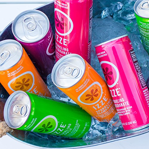 (아마존) 24Pack of 8.4oz IZZE Sparkling Juice Variety Pack 7.39 with S&S