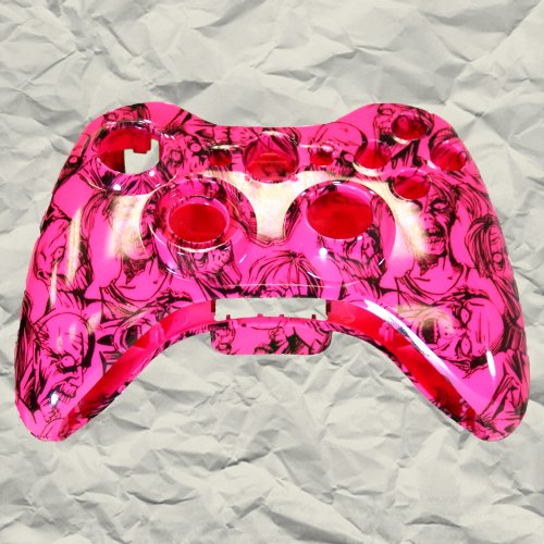 Pink Zombie XBOX 360 Controller Shell | Controller Mod