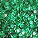 8mm Cup Sequins Green Prism Reflective Metallic. Made in USA