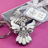 Angel design keychain favors, 30