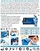 SKINTX ET50020-XL-BX Medical Grade Examination Glove, Nitrile Synthetic Rubber, 8 mil - 9 mil, Powder-Free, Textured, 12