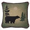 Rocky Creek Lodge Reversible Pillow - Bear
