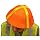 ERB 13761 S291 Hi-Vizability Hard Hat Cover, Fluorescent Orange