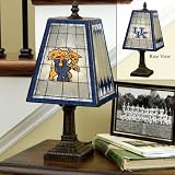 Kentucky Wildcats Memory Company Art Glass Table Lamp NCAA College Athletics Fan Shop Sports Team Merchandise