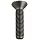 12.9 Alloy Steel Socket Cap Screw, Metric, Flat Head, Internal Hex Drive, Black Oxide Finish, Meets DIN 7991 Specifications, M5-0.80, 16mm Length, Pack Of 100