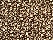 black and cream fabric