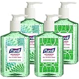 Purell 9674-06-ECDECO Advanced  Design Series Hand Sanitizer, 8 oz Bottles (Pack of 4)