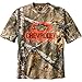 Legendary Whitetails Men's Trucked Up Chevy Short Sleeve Camo T-Shirt Realtree Xtra X-Large