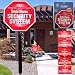 GE Security Yard Sign with Stake and 5 Window Stickers