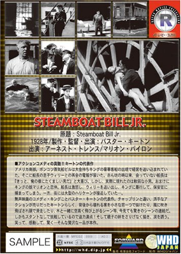 キートンの蒸気船 新訳版 [DVD]