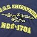 Star Trek USS Enterprise T Shirt and Exclusive Stickers