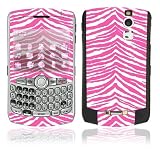 Pink Zebra Skin Design Decal Skin Sticker for BlackBerry Curve 8350i Cell Phone