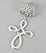 Open Swirl Cross Scarf Jewelry