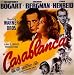 Casa Blanca Vintage Humphrey Bogart Ingrid Bergman Movie Poster