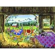 Hole in the Barn Door 500pc Jigsaw Puzzle by Diane Phalen