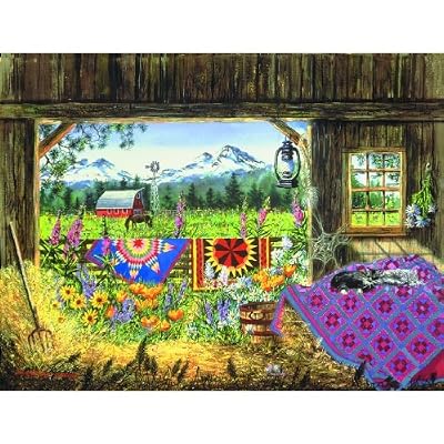 Hole in the Barn Door 500pc Jigsaw Puzzle by Diane Phalen
