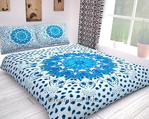Twin Mandala Bohemian Doona Cover Indian Duvet Cover Bedding Ethnic Blanket Reversible