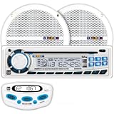 6.5 220-Watt Marine Combo Pack - Plays AM/FM/CD/MP3/WMA